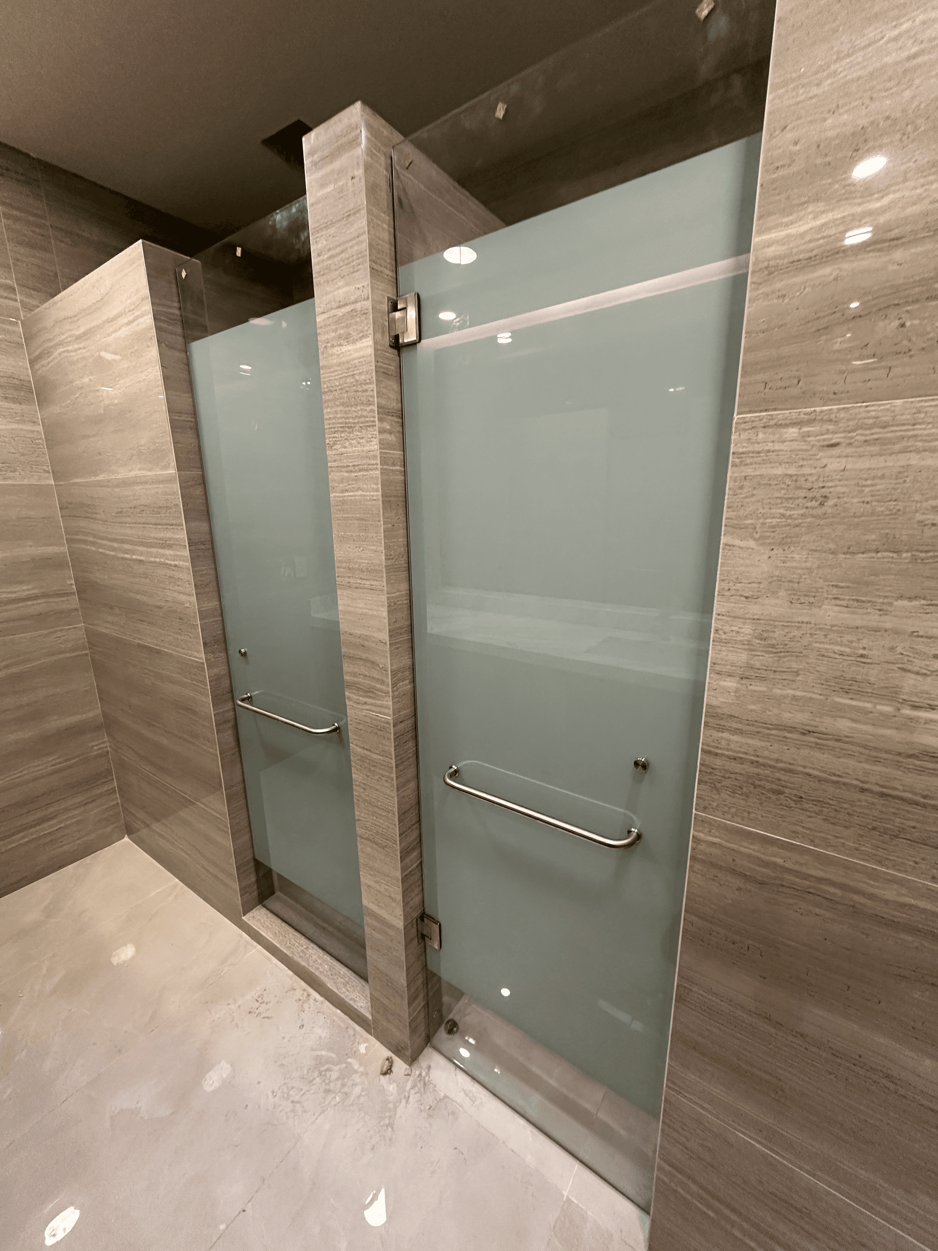 Frameless Glass Shower